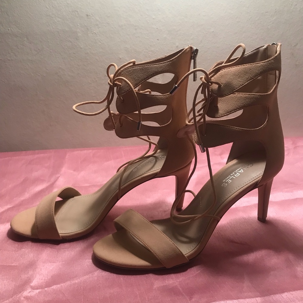 2 for $12 Charles by Charles David lace up Heels.